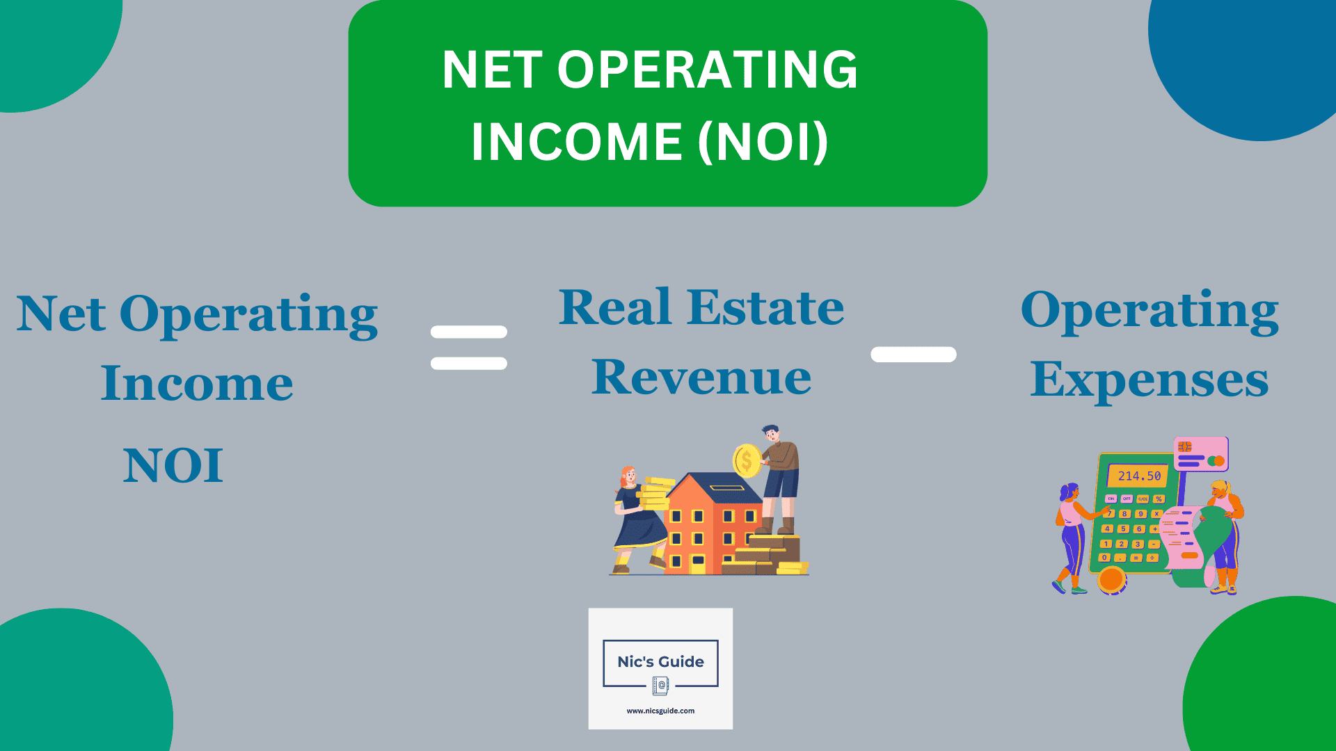 Net Operating Income (NOI) Formula Illustration