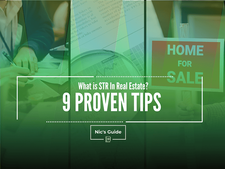 What is STR In Real Estate? 9 Proven Tips